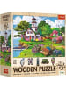 Trefl Spiel - Holz Puzzle 500+1 - Sommer Oase