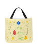 Mr. & Mrs. Panda Tote Bag Ostern Frohe Ostern ohne Spruch in Gelb Pastell