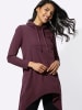 Sieh an! Longshirt in burgund
