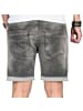 Alessandro Salvarini Jeansshorts Salvarini-Shorts-Multi4 in Grau