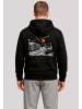 F4NT4STIC Hoodie Escape Discover the World Town Train Station in schwarz