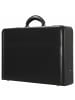 D&N Tradition Business - Aktenkoffer 44 cm erw. Leder (schwarz) in schwarz