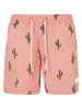 Urban Classics Badeshorts in cactus aop