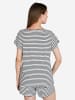 JOOP! Schlafanzug Cosy in Navy Stripes