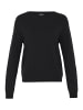 Oxmo Strickpullover OXBMMNORA RAGLAN JUMPER in Schwarz