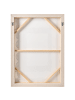 Beliani Wandbild mit Rahmen CALLAN in Gold - (W) 53 x (H) 73 x (L) 4 cm Vertikal
