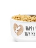 Mr. & Mrs. Panda Snackschale Otter Valentine mit Spruch in Weiß