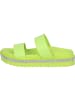 Palado Plateau-Pantoletten Jolandi in Lime
