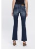 ARIZONA Bootcut-Jeans in dark blue