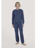 Hessnatur Frottee Loungehose in indigo blau