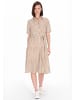 usha BLUE LABEL Women Dress in brown offwhite