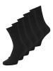 JACK & JONES Junior 5er-Pack Socken in Black