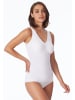 Schiesser Top mit Pads in Weiss