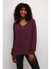 Kaffe Langarm-Bluse Amber Regular fit in Dark Jewel