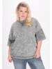 myMo ROCKS Women Plus Size T-Shirt in Light Grey