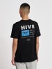 Hummel T-Shirt Hmlhive Erwachsene in BLACK