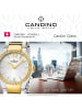 Candino Analog-Armbanduhr Candino Classic silber, gold mittel (ca. 32mm)