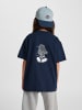 Hummel T-Shirt Hmlloose Lebensstil Kinder in DARK SAPPHIRE