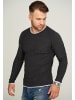 behype Pullover MKLAYER57 in dunkelgrau