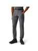 Regatta Xert Stretch III Herren Wanderhose mit Gürtel in Kurzgröße in Seal Grey
