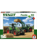 Schmidt Spiele Fendt 724 Vario, Fendt 716 Vario mit Frontlader Cargo (Kinderpuzzle)