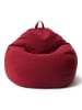 Lumaland XXL Sitzsack - 100x120x50 cm Bodenkissen - 315 L  Rot