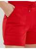 Threadbare Sweatshorts THB Spencer Jersey Tie Waist Short in rot