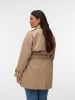 Vero Moda Trenchcoat in Silver Mink