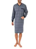 NORMANN Nachthemd langarm print - 48420 in blau