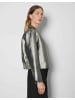 Someday Lederjacke für Damen in silber