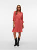 Vero Moda Kleid in Mineral Red
