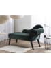Beliani Chaiselongue BIARRITZ in Grün - (W) 118 x (H) 77 x (L) 60 cm