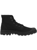 Palladium Schnürboots Pampa Hi in schwarz