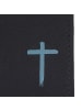 oxmox New Cryptan Geldbörse RFID Schutz 11 cm in schwarz-freedom cross cyan