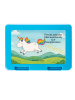 Mr. & Mrs. Panda Snackbox Einhorn Happy Design mit Spruch in Weiß