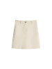 Marc O'Polo Kurzer Rock regular in Linen Beige