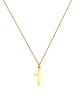 Elli Halskette 925 Sterling Silber Kreuz in Gold