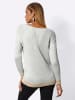 creation L Pullover in champagner-silberfarben-gemustert