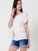 KOROSHI KurzÃ¤rmliges oberteil. in weiß