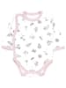 TupTam Baby Langarm Wickelbody im 5er Set in beige Modell 2