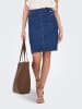 ONLY Jeansrock in Dark Blue Denim