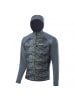 Löffler M HOODED HYBRIDJACKET SPEED PL ACTIVE in Steingrau