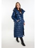 Albee Women Plus Size Steppmantel in Marine