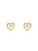Amor Ohrstecker Gold 375/9 ct in Gold