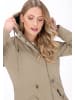 DreiMaster Women Parka in stone grey