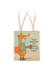 Mr. & Mrs. Panda Shopping Bag Fuchs Keks Design mit Spruch in Weiß