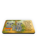Mr. & Mrs. Panda Fridge Magnet Koala Familie Design mit Spruch in Weiß