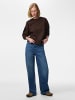 Pieces Sweatshirt in Hot Fudge