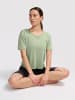 Hummel Hummel T-Shirt Hmlmt Yoga Damen Atmungsaktiv in SEAGRASS