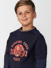 KOROSHI JUNGE SWEATSHIRT in blau